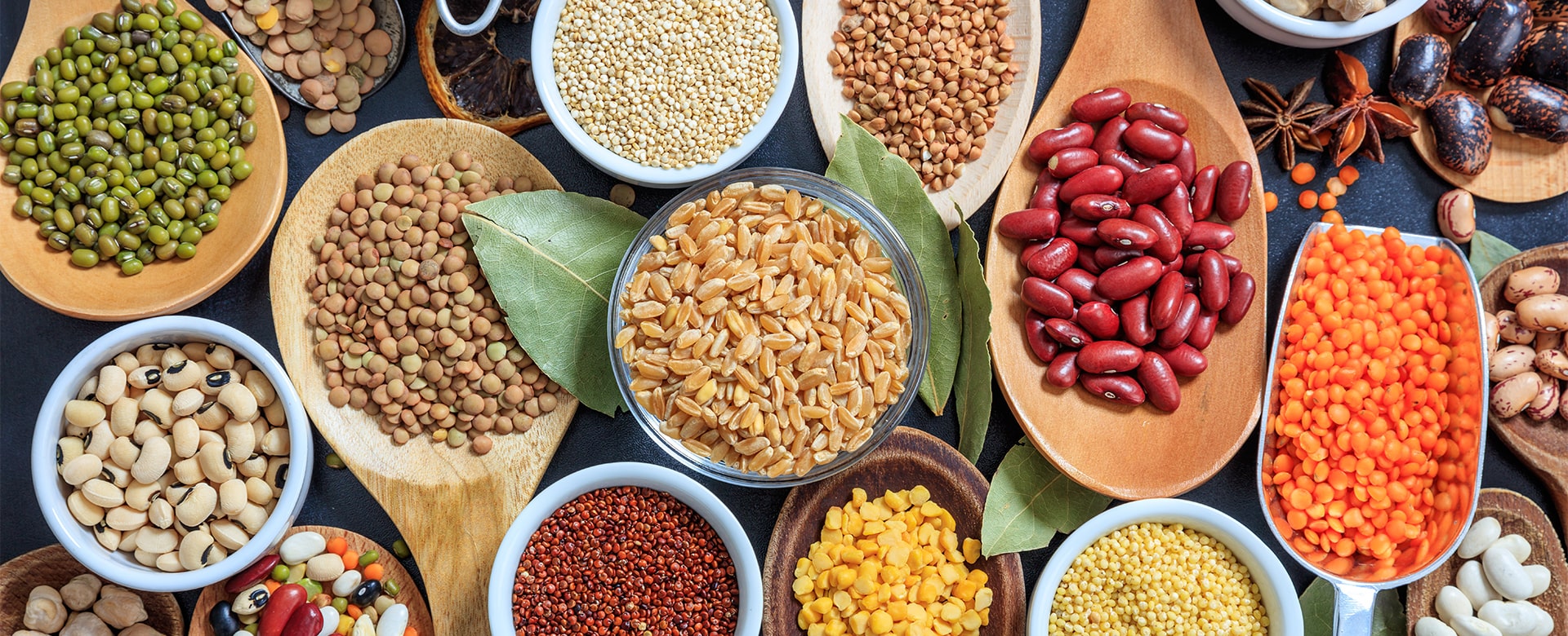 Assortiment de légumineuses