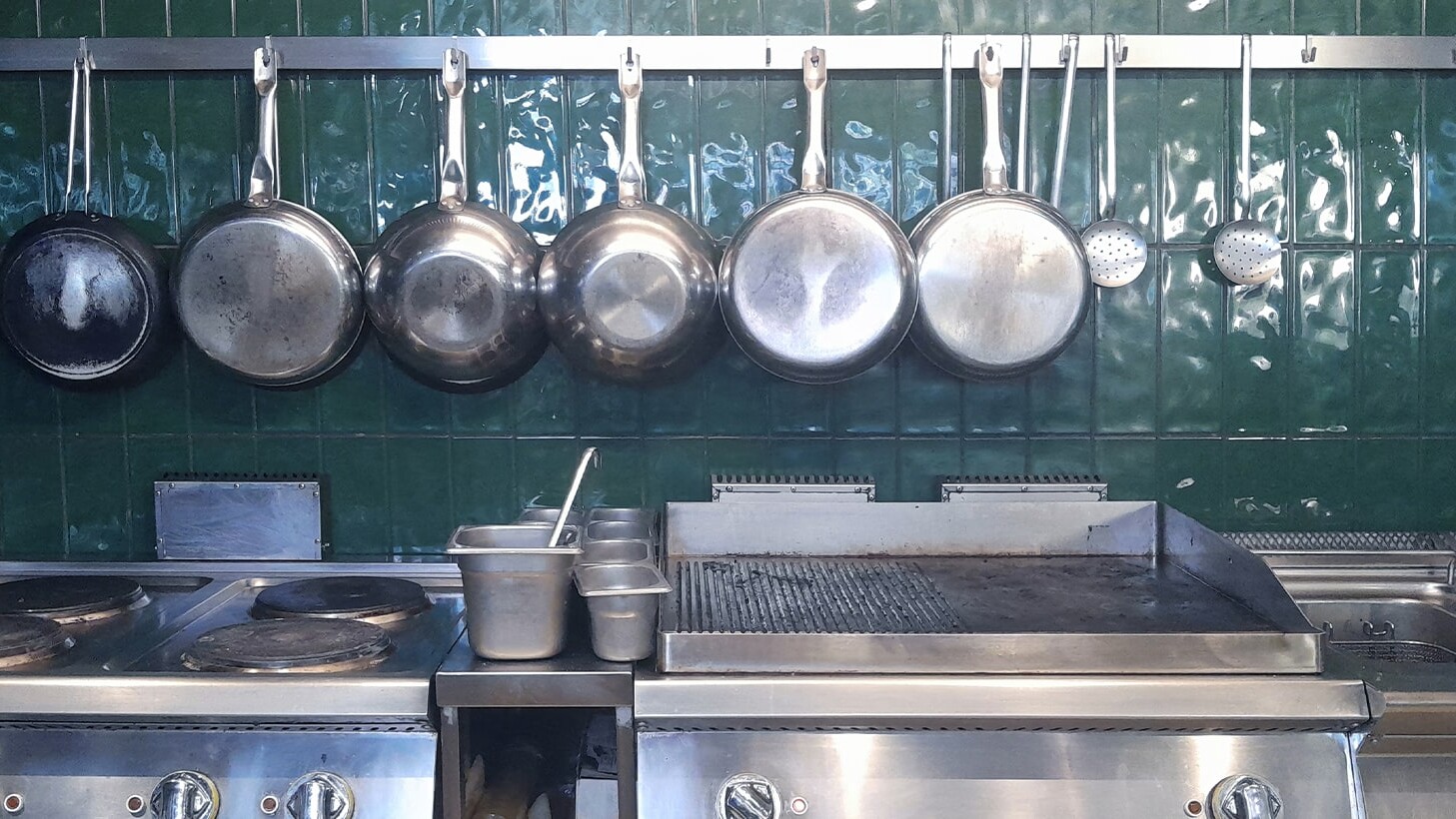 Cuisine professionnelle composé de matériel reconditionné