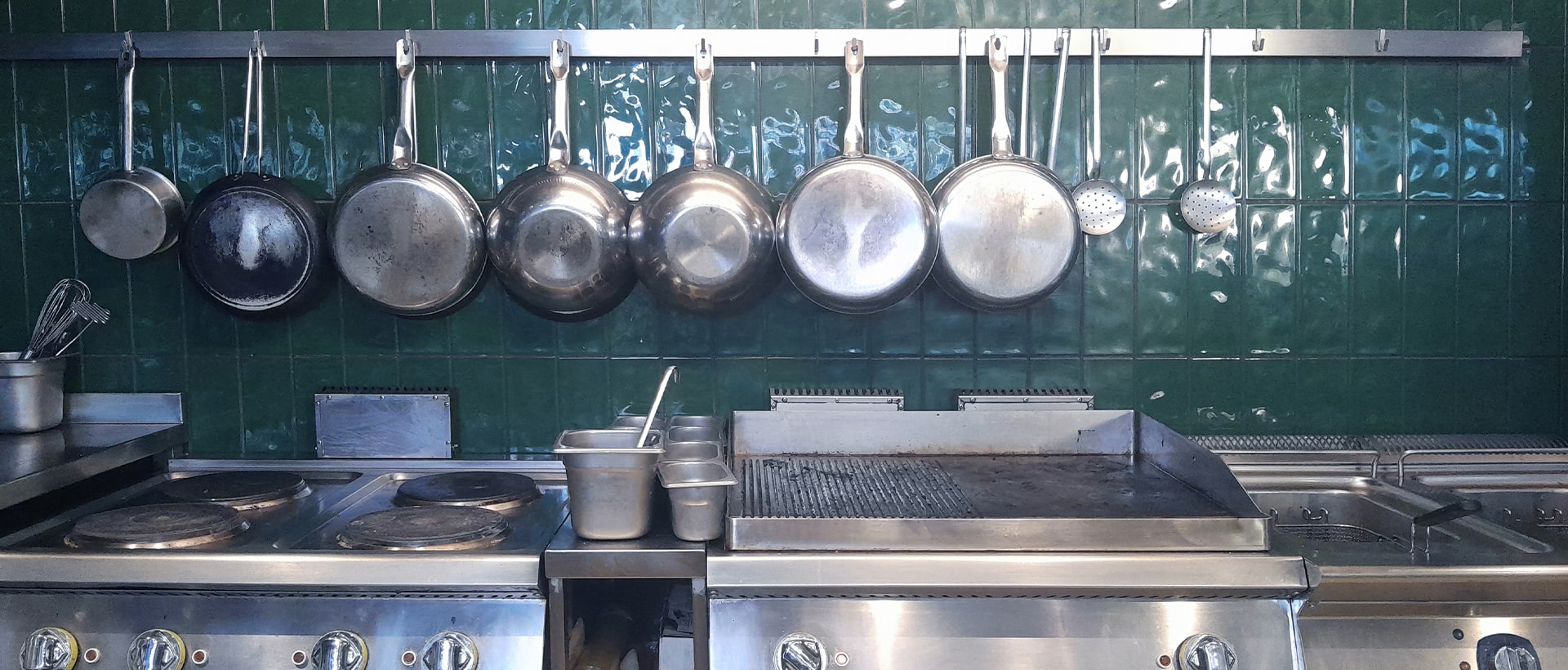 Cuisine professionnelle composé de matériel reconditionné