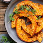 Tranches de citrouille rôties