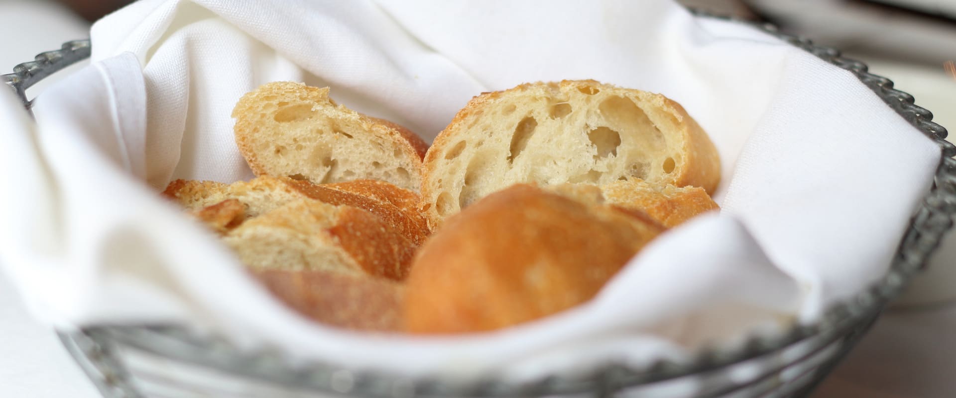 Panière avec du pain